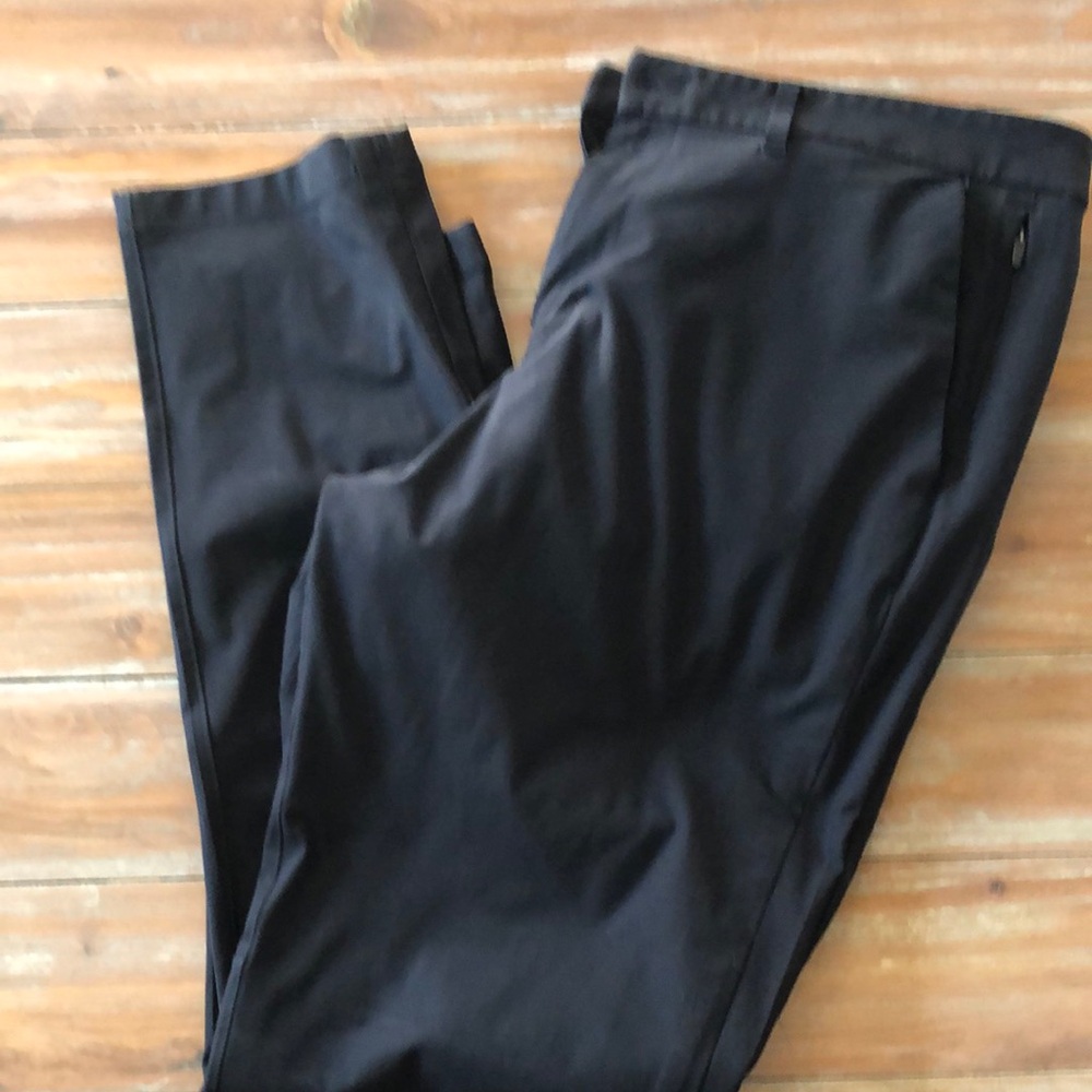 Men's Black Pants Lululemon tapered leg